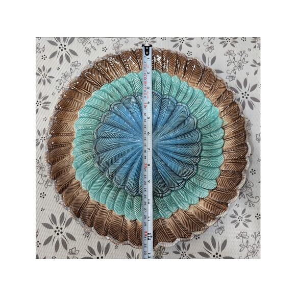 NWT John Derian Target Feathers Round Serving Platter – 13" Stoneware (lighter) - Picture 9 of 9